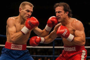Kane Cornes vs Luke Beveridge Boxing Match – 6" x 4" Photo Print