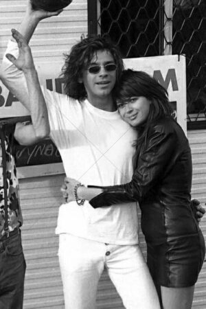 Michael Hutchence & Chrissy Amphlett Hug 6" x 4" Photo Print