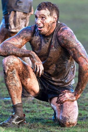 Mitch Robinson Mud Covered Warrior 6" x 4" Photo Print