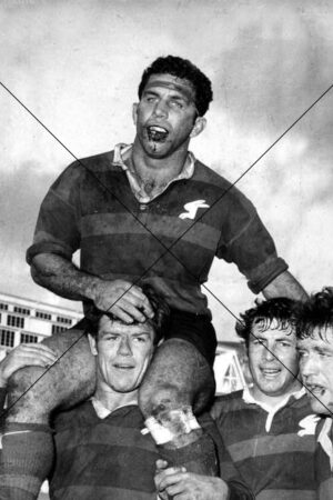 John Sattler Souths Warrior Black & White Print 6" x 4"