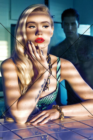 Moody Artistic Portrait Of Iggy Azalea Photo Print 6" x 4"