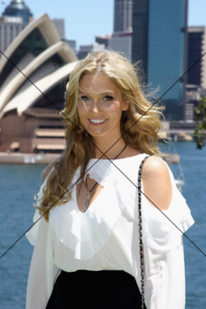 Delta Goodrem with Sydney Opera House Photo Print 6" x 4"