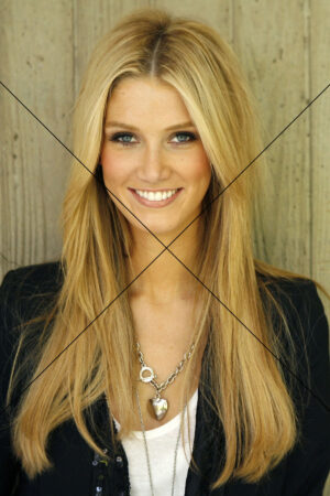 Delta Goodrem in Black Blazer with Heart Necklace Photo Print 6" x 4"