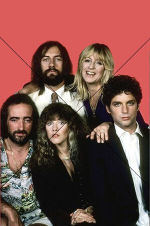 Fleetwood Mac Classic Lineup 1979 Band Photo Print 6" x 4"