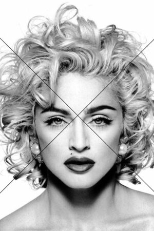 Madonna Retro Glamour Headshot Photo Print 6" x 4"