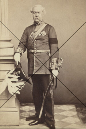 Major General Sir Thomas Pratt 1864 Photo Print 6" x 4"
