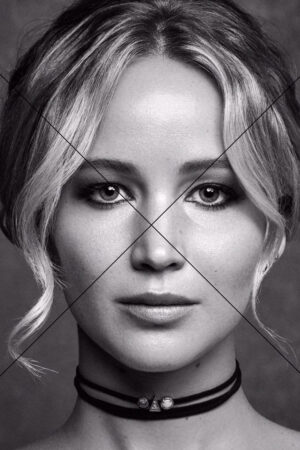 Jennifer Lawrence Classic Beauty Headshot Photo Print 6" x 4"