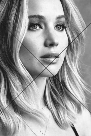 Jennifer Lawrence Stunning Close-Up Portrait Photo Print 6" x 4"