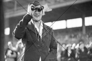 Woman Using Binoculars at Melbourne Cup 1936 Photo Print 6" x 4"