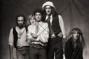 Vintage Fleetwood Mac Photo with Moody Black & White Style 6" x 4"