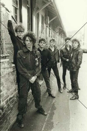 INXS Band Photo in Alleyway from the 1980s Photo Print 6" x 4"
