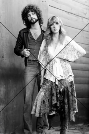 Stevie Nicks and Lindsey Buckingham Studio Shoot Photo Print 6" x 4"