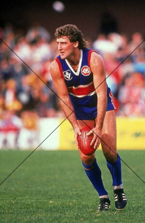 Doug Hawkins, Footscray Legend Late 1980s Photo Print 6" x 4"