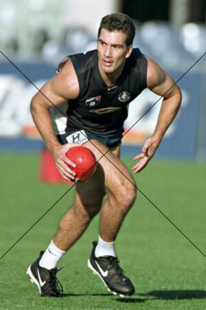 Steve Silvagni In Action For Carlton Photo Print 6" x 4"
