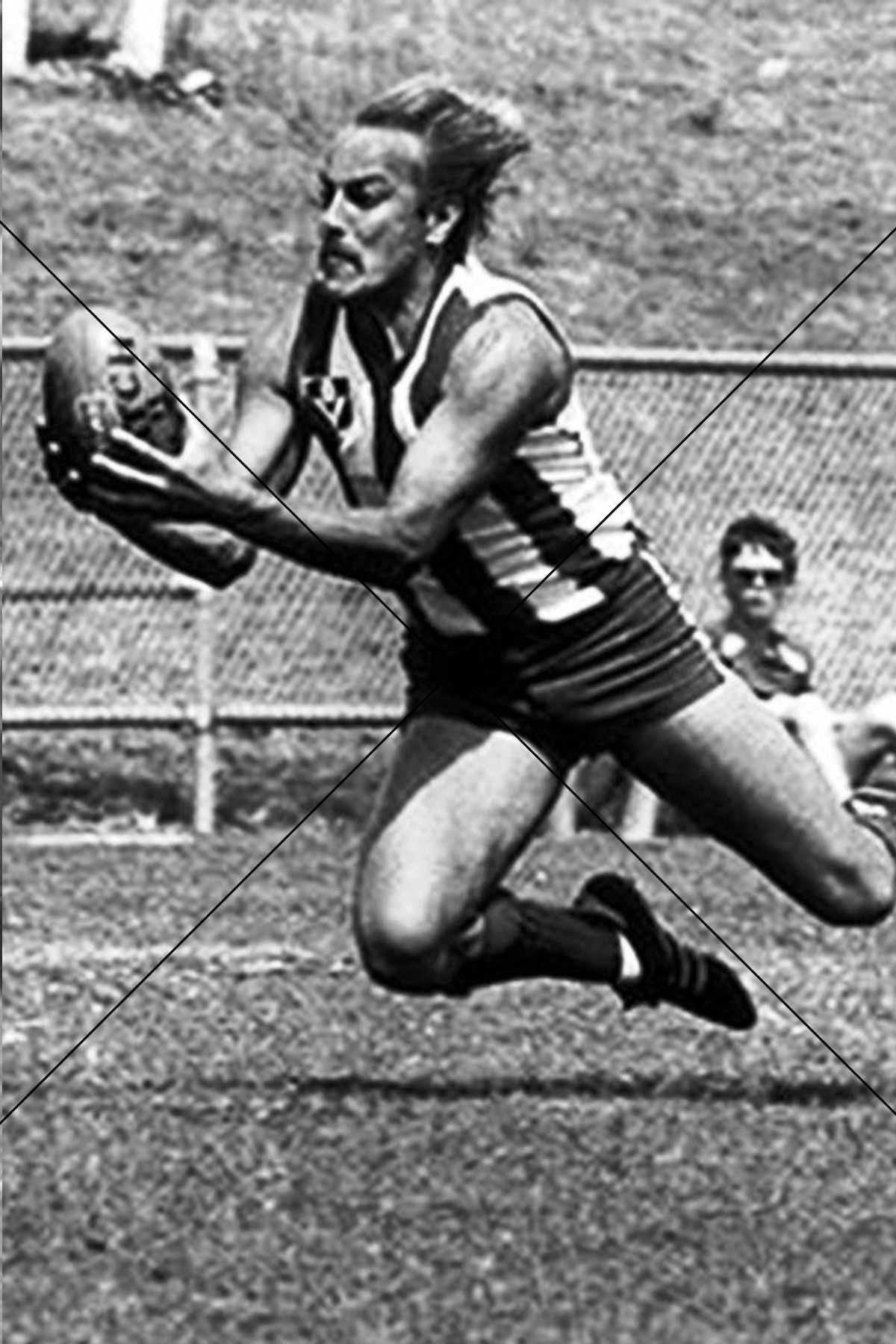 Malcolm Blight Flying Mark For Woodville Photo Print 6" x 4"