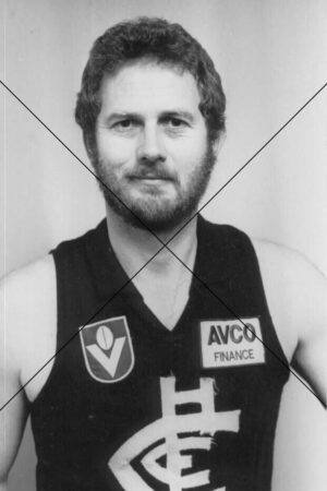 Robert Walls Carlton VFL Portrait Photo Print 6" x 4"