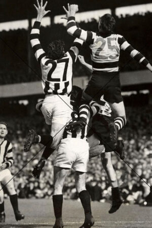 Ron Todd Marking In 1937 Grand Final Photo Print 6" x 4"
