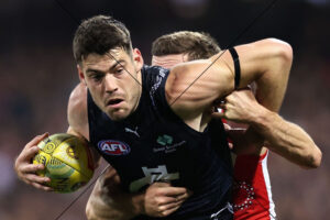 George Hewett Power Run Carlton Blues AFL Photo Print 6" x 4"
