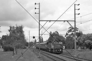 V/Line N467 Shepparton Pass 2004 Train Print 6" x 4"