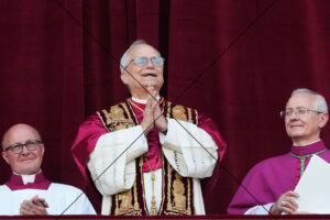 Pope Leo XIV Smiling on Balcony Photo Print 6" x 4"