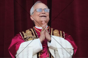 Close-Up of Pope Leo XIV in Vestments Photo Print 6" x 4"