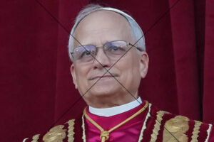 Pope Leo XIV Close Portrait in Red Vestment Photo Print 6" x 4"