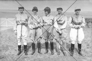 Ladies Only Race at Yass 1936 Female Jockeys Lineup 6" x 4" Photo Print