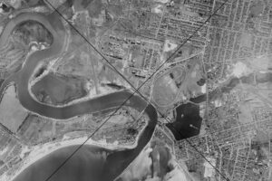 Ascot Racecourse Aerial View with Old Sydney Airport 6" x 4" Photo Print