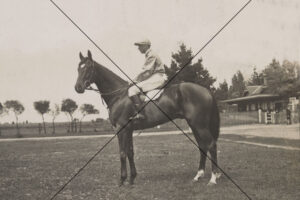 Poseidon with Jockey - Champion of 1906 - 6" x 4" Photo Print
