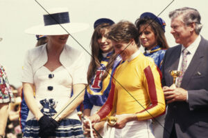 1990 Cup Presentation - Beadman, Cummings, Duchess of York - 6" x 4" Photo Print