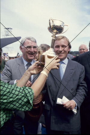 Melbourne Cup Handed to Colin Hayes 6" x 4" Photo Print