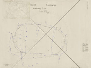 Randwick Racecourse New Sandy Track Plan – October 1899 6" x 8" Photo Print