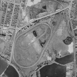 Ascot Racecourse Aerial Before Sydney Airport Build 6" x 6" Photo Print