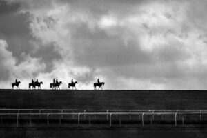 Training Gallops, Newmarket 6" x 4" Photo Print