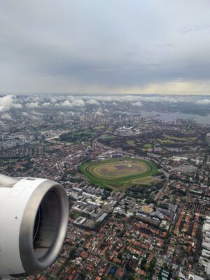 Sydney Skyline And Rosehill Racecourse Aerial 6" x 8" Photo Print
