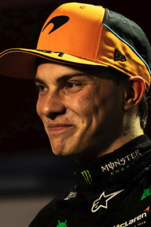 Oscar Piastri in Shadow with Smile 6" x 4" Photo Print