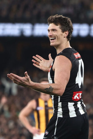 Brody Mihocek Laughs Mid Game 6" x 4" Photo Print