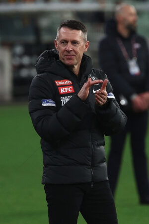 Coach Craig McRae Claps with Pride 6" x 4" Photo Print