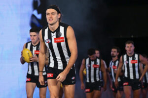Darcy Moore Leading the Pack Through Smoke 6" x 4" Photo Print