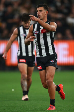 Nick Daicos Points To Teammate After Goal 6" x 4" Photo Print