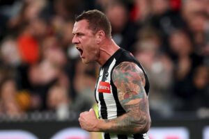 Tim Membrey with roaring expression 6" x 4" Photo Print