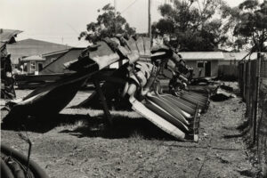 Twisted Steel Sections From Bridge Collapse 6" x 4" Photo Print