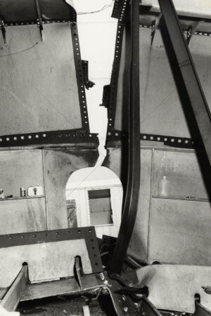 Cracked Steel Interior of West Gate Bridge 6" x 4" Photo Print