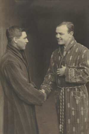 Les Darcy and Eddie McGoorty Shake Hands 6" x 4" Photo Print