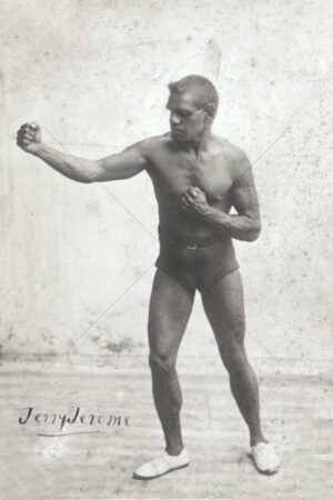 Jerry Jerome in Extended Guard Pose 6" x 4" Photo Print