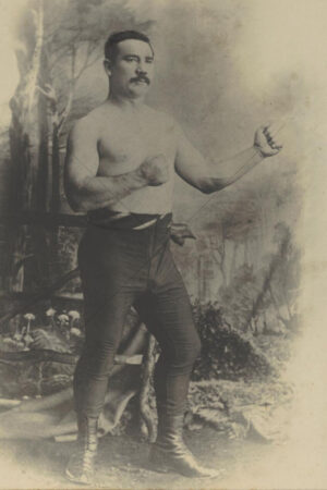 Jim Fogarty Posing in Early Boxing Attire 6" x 4" Photo Print