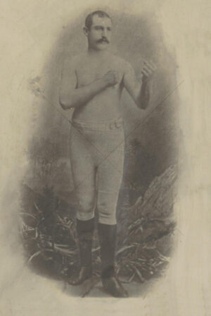 Mick Dooley in Boxer’s Stance 6" x 4" Photo Print