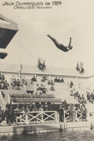 Cavell Eve Diving - Jeux Olympiques 1924 6" x 4" Photo Print