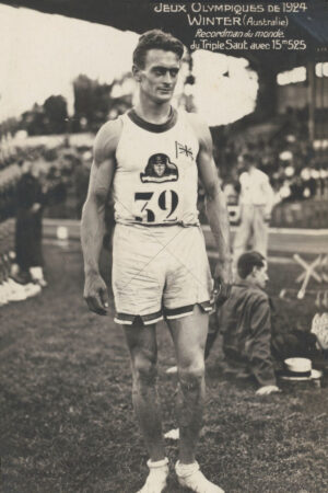 Winter After Breaking Triple Jump World Record 1924 6" x 4" Photo Print