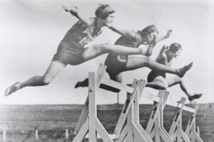 Women's Hurdles at Sydney Sports Ground 1931 6" x 4" Photo Print